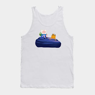 Finn and Jake on a rock Tank Top